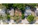 Overhead view of neighborhood houses at 7402 America Way, New Port Richey, FL 34654