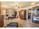 Comfortable living room offers seating and vintage decor at 7603 N 53Rd St, Tampa, FL 33617
