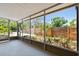 Enclosed porch overlooking a backyard area at 850 Center Ave, Brandon, FL 33511