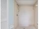 This shower has tiled walls and a built in soap holder at 9851 113Th St # 206, Seminole, FL 33772