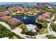 Beautiful resort style community with pool, lush landscaping and a serene lake with fountains at 11 Franklin S Ct # C, St Petersburg, FL 33711