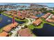 Luxury townhome community with well-maintained landscaping, beautiful water features, and lush greenery at 11 Franklin S Ct # C, St Petersburg, FL 33711
