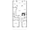 Detailed floorplan with kitchen, living room, bedrooms, and primary bath dimensions at 11 Franklin S Ct # C, St Petersburg, FL 33711