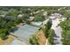 Tennis courts and community swimming pool offers numerous options for neighborhood recreation at 11802 Foxrun Ln, Temple Terrace, FL 33617