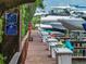 Well-maintained boat slips with private boat slip owner restrictions for added exclusivity at 1332 Pasadena S Ave # 503, South Pasadena, FL 33707