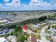 A nice aerial view of home near local businesses and a major roadway with many other homes at 1349 New Bedford Dr # 6, Sun City Center, FL 33573
