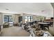 Light and bright common area featuring comfortable seating, tables and beachfront views at 1480 Gulf Blvd # 109, Clearwater Beach, FL 33767
