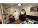 Colorful bedroom with large bed, decor, and natural light at 150 Tompkins St, Port Charlotte, FL 33954