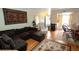 Cozy living room area with hardwood floors and comfortable seating at 1975 W Bay Dr # 301, Largo, FL 33770