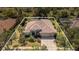 Lovely home with a well-manicured lawn and an attached two-car garage at 20632 Broadwater Dr, Land O Lakes, FL 34638
