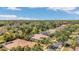Suburban neighborhood with mature trees creating privacy and shade at 20632 Broadwater Dr, Land O Lakes, FL 34638