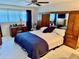 Spacious bedroom with a large closet, desk, television, and ample storage space at 2254 Norwegian Dr # 46, Clearwater, FL 33763