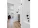 Modern bathroom with white finishes, complemented by sleek fixtures, offers a clean and refreshing space at 2322 21St S St, St Petersburg, FL 33712