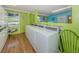 Bright and clean laundry room with multiple washers and a fresh, inviting atmosphere at 3315 58Th S Ave # 509, St Petersburg, FL 33711