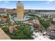 Scenic aerial view features a high-rise building and cityscape along the waterfront at 337 S Plant Ave, Tampa, FL 33606