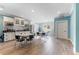 Spacious kitchen and dining area with stainless steel appliances and tile floors at 337 S Plant Ave, Tampa, FL 33606