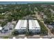 High angle aerial view of modern buildings surrounded by green foliage at 5008 S Macdill Ave # 10, Tampa, FL 33611
