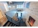 A bird's eye view of a well lit living room with nice furniture at 5008 S Macdill Ave # 10, Tampa, FL 33611