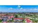 Aerial view highlighting well-maintained condos, lush landscaping, and a beautiful golf course at 6059 Bahia Del Mar Blvd # 235, St Petersburg, FL 33715