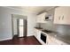 Cozy kitchen with stainless steel refrigerator and gas stove at 7017 Baywood Dr, Tampa, FL 33637