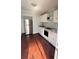 Cozy kitchen with stainless steel refrigerator and gas stove at 7017 Baywood Dr, Tampa, FL 33637