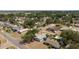 Real estate aerial showcasing a residential property within a well-established neighborhood at 7494 7Th N St, St Petersburg, FL 33702