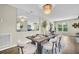 Dining room featuring a chandelier, hardwood floors and ample space for entertaining at 9136 42Nd N Ln, Pinellas Park, FL 33782