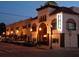 Beautiful theatre with decorative lighting and architecture at dusk at 9335 Stonewall, New Port Richey, FL 34655