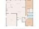 Detailed floor plan shows the layout of the house including the living spaces, bedrooms, and garage at 9335 Stonewall, New Port Richey, FL 34655
