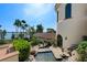 Lushly landscaped yard with water feature and views of the water at 11865 Fort King Hwy, Thonotosassa, FL 33592
