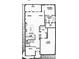 Detailed first floor plan showing kitchen, dining, Gathering room, garage, and study at 1432 Gopher Loop, Tarpon Springs, FL 34689
