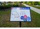 Kiwanis StoryWalk project map highlighting points of interest for visitors with children at 14702 Dartmoor Ln, Tampa, FL 33624