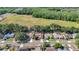 Aerial shot of a residential neighborhood with well-maintained homes and lush green spaces at 1623 Carter Oaks Dr, Valrico, FL 33596