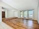 Spacious living room features new flooring, natural light, and neutral paint tones at 1623 Carter Oaks Dr, Valrico, FL 33596