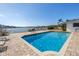 Relaxing pool with waterfront views and a private dock, ideal for enjoying waterfront living at 2140 Dolphin S Blvd, St Petersburg, FL 33707
