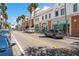 Vibrant downtown street scene with shops, restaurants, and sunny skies at 231 2Nd S St # 201, Safety Harbor, FL 34695