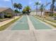 Well-maintained community shuffleboard court, offering a fun and recreational activity for residents at 2643 Pine Ridge S Way # A1, Palm Harbor, FL 34684