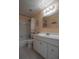 Bathroom with a shower-tub combo and a single sink vanity at 30 Turner St # 802, Clearwater, FL 33756