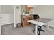 Office with a desk and a cabinet next to doorway at 33030 Major Oak Dr, Wesley Chapel, FL 33545