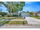 Charming single-story home with well-maintained lawn, mature trees, and a two-car garage at 3414 Rankin Dr, New Port Richey, FL 34655