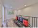 Cozy hallway with a comfortable couch and stylish decor at 4910 W Mcelroy Ave # 6, Tampa, FL 33611