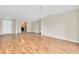 Spacious living room featuring hardwood floors and an open layout at 6150 Gulfport S Blvd # 306, Gulfport, FL 33707