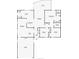 Detailed floor plan showcasing the layout of rooms, closets, and features of the property at 7903 Heather Ct, Tampa, FL 33634