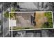 Aerial view of home with lush backyard landscaping at 7911 Hampton Lake Dr at 7911 Hampton Lake Dr, Tampa, FL 33647