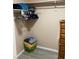 Organized closet features clothing rods and ample storage space for linens and accessories at 7951 58Th N Ave # 308, St Petersburg, FL 33709