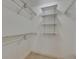 Walk-in closet with wire shelving for ample storage and organization at 812 Amethyst Way, Valrico, FL 33594