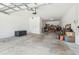 Spacious two-car garage featuring plenty of storage space at 11416 Alachua Creek Ln, Riverview, FL 33579