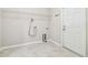 Practical laundry area with utility hookups and a door to the exterior at 11416 Alachua Creek Ln, Riverview, FL 33579