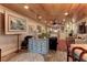 Cozy living space seamlessly connecting the dining area, living room, and kitchen at 1430 Normandy Park Oaks Dr # 9, Clearwater, FL 33756