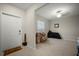 Inviting entryway with neutral tones and ceramic tile flooring at 1823 Moon Cactus Ct, Ruskin, FL 33570